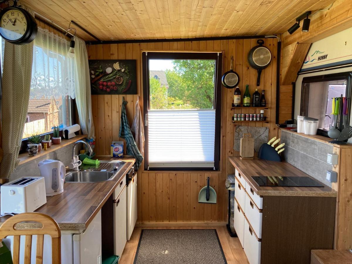 Tiny House Anneliese Hunde Okay Villa Oberbettingen Dış mekan fotoğraf