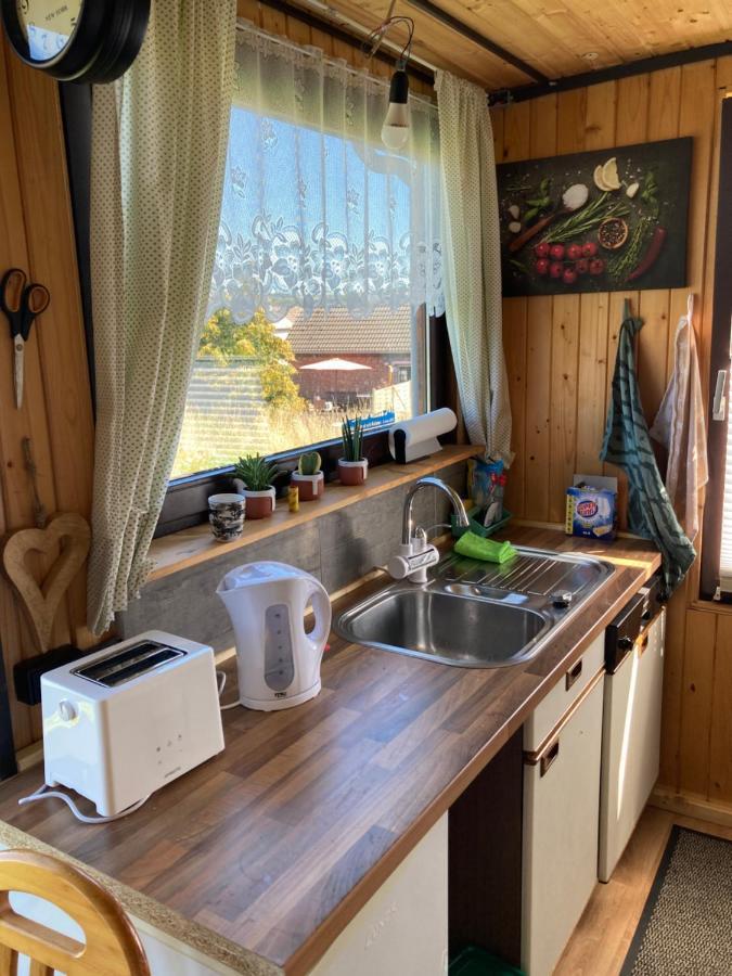Tiny House Anneliese Hunde Okay Villa Oberbettingen Dış mekan fotoğraf