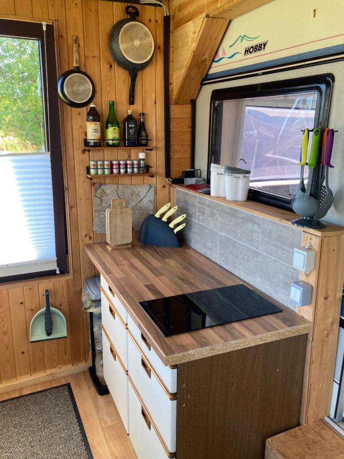 Tiny House Anneliese Hunde Okay Villa Oberbettingen Dış mekan fotoğraf