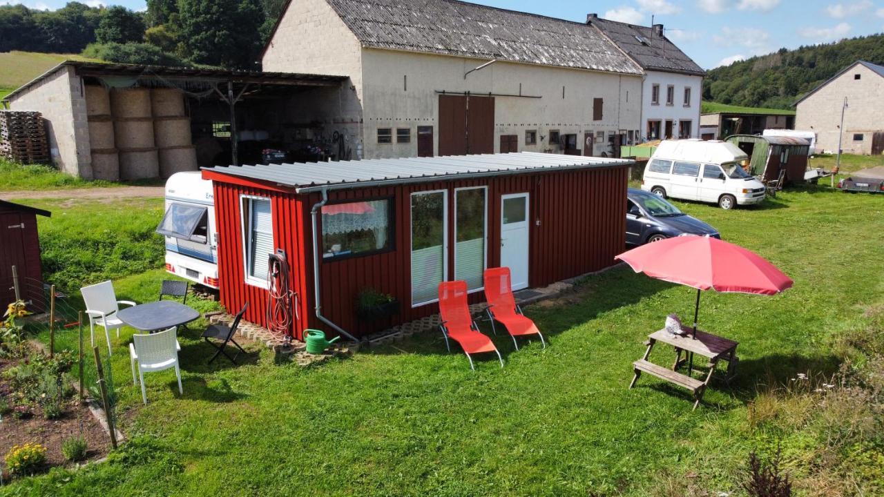 Tiny House Anneliese Hunde Okay Villa Oberbettingen Dış mekan fotoğraf